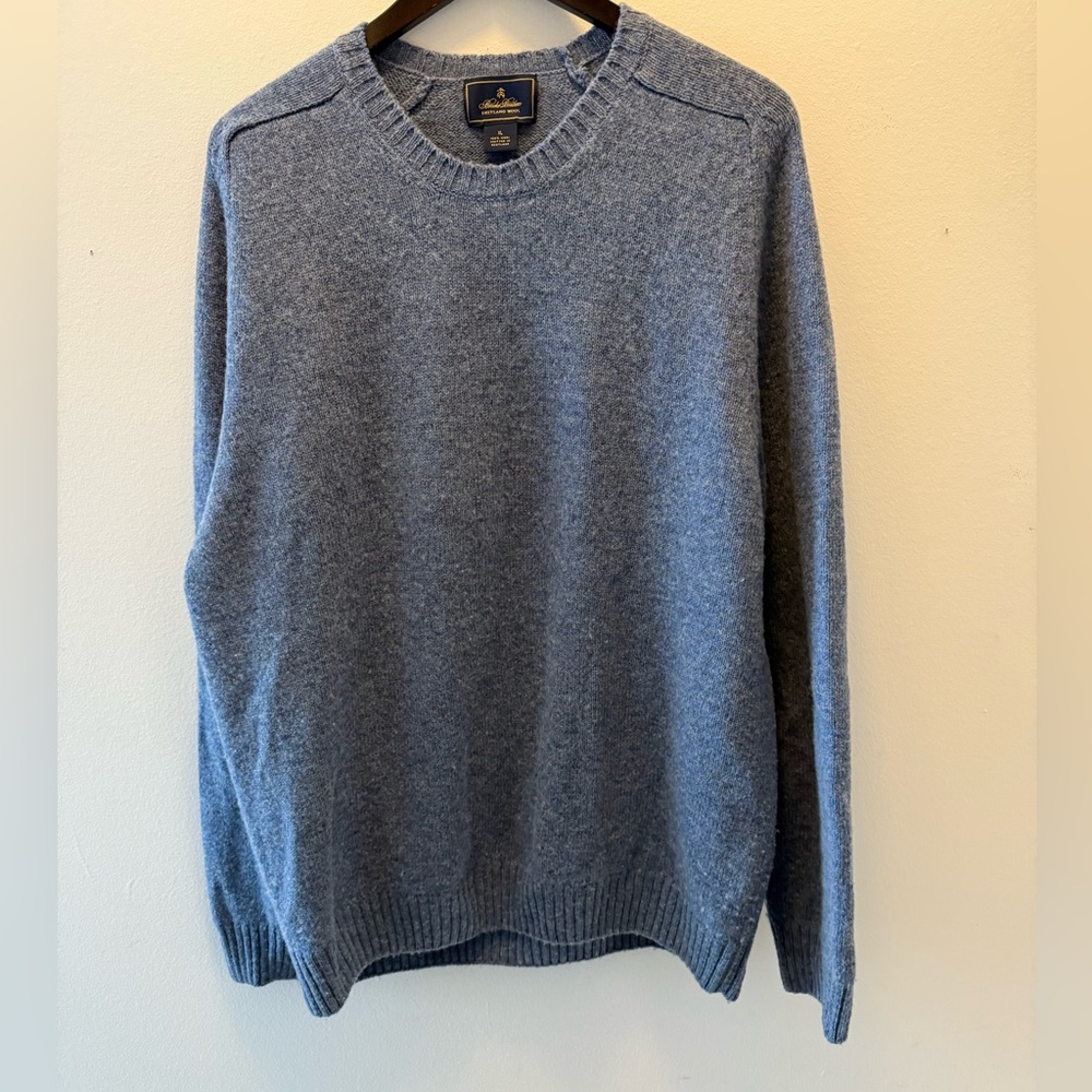 Brooks Brothers Shetland Wool Sweater